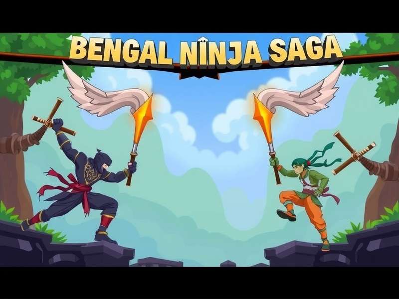 Bengal Ninja Saga Game Cover